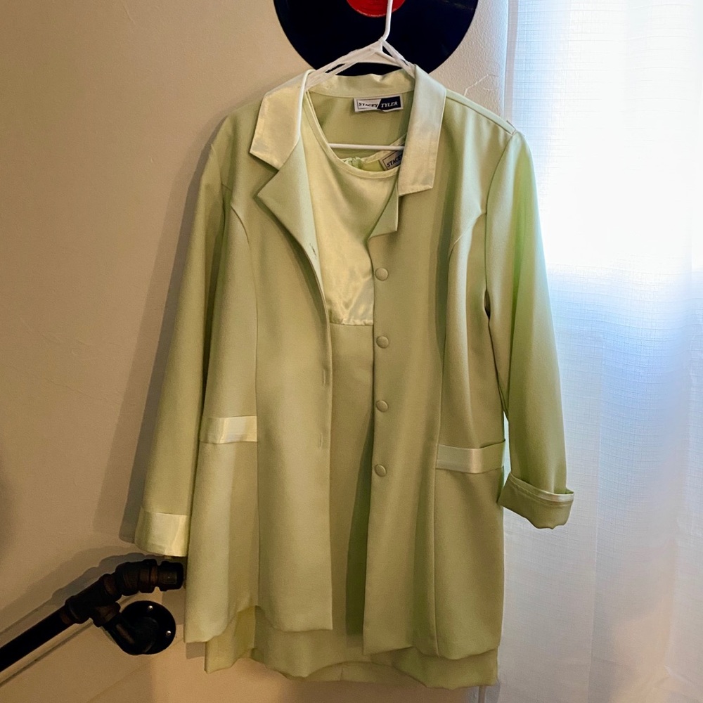 Vintage two piece set dress